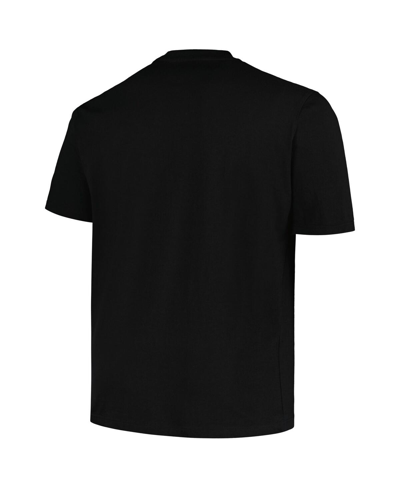 Shop Profile Men's  Black Ohio State Buckeyes Big And Tall Pop T-shirt