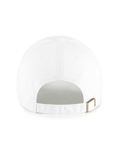 47 Brand Women's ' White New York Rangers Confetti Clean Up Adjustable Hat In White