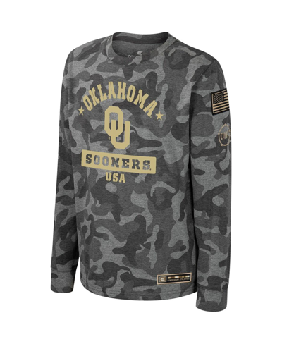 Colosseum Big Boys  Camo Notre Dame Fighting Irish Oht Military-inspired Appreciation Dark Star Long  In Camo