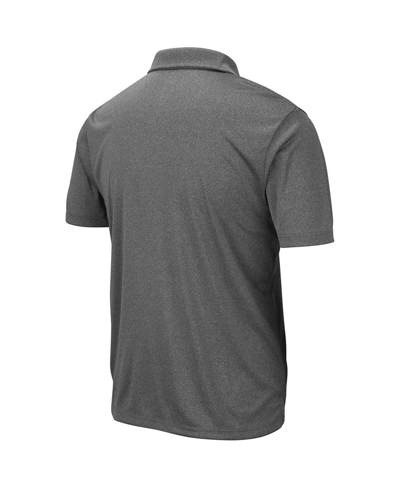 Shop Colosseum Men's  Heathered Charcoal Virginia Tech Hokies Smithers Polo Shirt