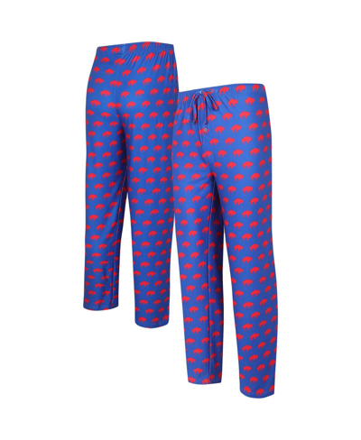 Shop Concepts Sport Men's  Royal Buffalo Bills Gauge Throwback Allover Print Knit Pants