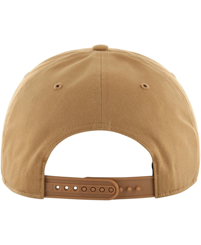 47 Brand Men's ' Tan Philadelphia 76ers Barnes Hitch Adjustable Hat In Tan