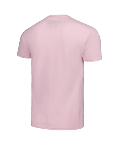 Mitchell & Ness Men's  Pink Inter Miami Cf Team Trio Lockup T-shirt In Pink