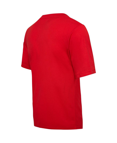 College Concepts Men's  Red, Black Atlanta Hawks Arctic T-shirt And Pajama Pants Sleep Set In Red,black