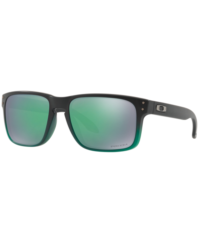 Shop Oakley Men's Sunglasses, Oo9102 Holbrook In Green,green Prizm