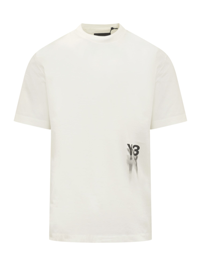 Shop Y-3 Gfx T-shirt In Owhite