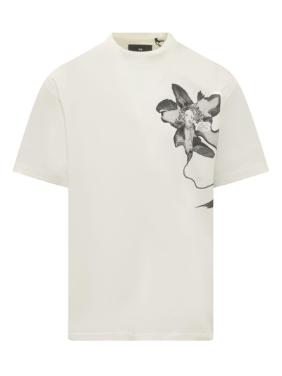 Shop Y-3 Gfx T-shirt In Owhite