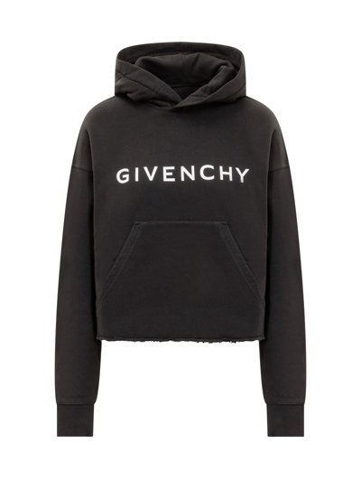 Shop Givenchy Hoodie In Black