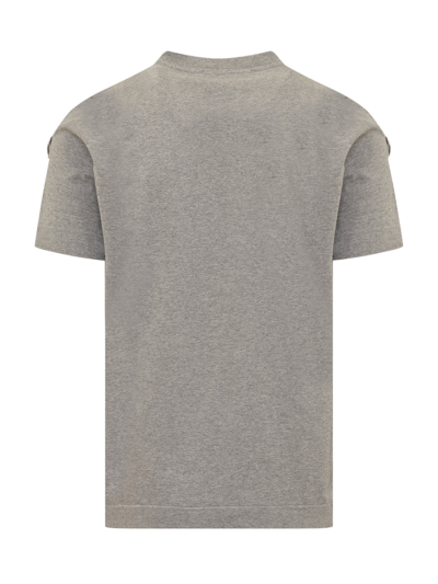 Shop Givenchy T-shirt With Logo In Light Grey