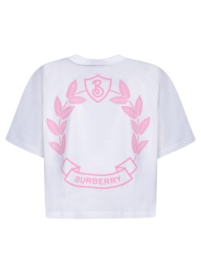 Shop Burberry Laney White T-shirt