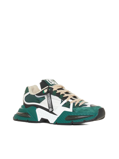 Shop Dolce & Gabbana Sneakers In Verde Nero