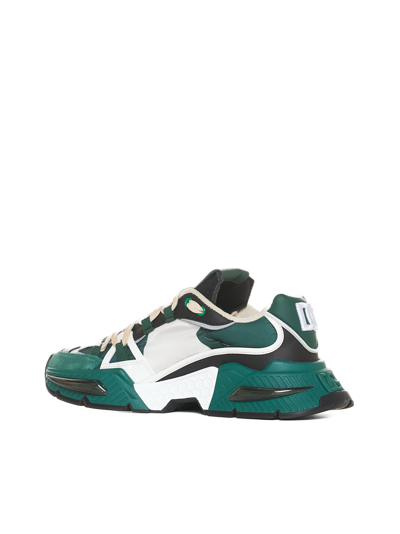 Shop Dolce & Gabbana Sneakers In Verde Nero