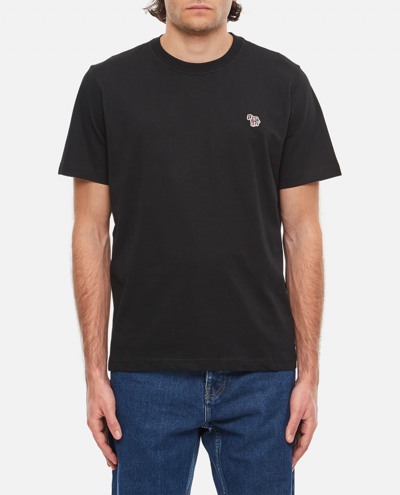Shop Paul Smith Zebra T-shirt In Black