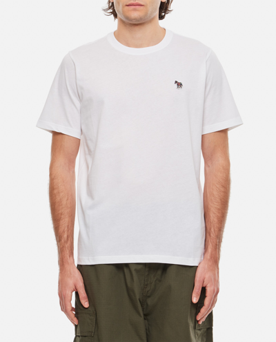 Shop Paul Smith Zebra T-shirt In White