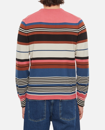 Shop Paul Smith Sweater Crewneck In Multicolour