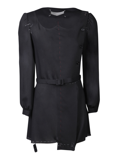 Shop Maison Margiela Multiwear Black Dress