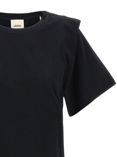 Shop Isabel Marant Zelitos T-shirt In Black