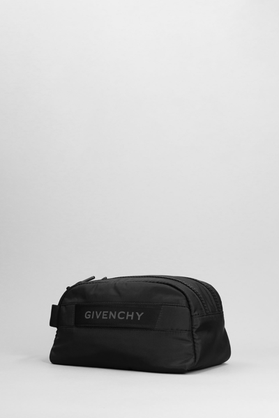 Shop Givenchy Clutch In Black Polyamide