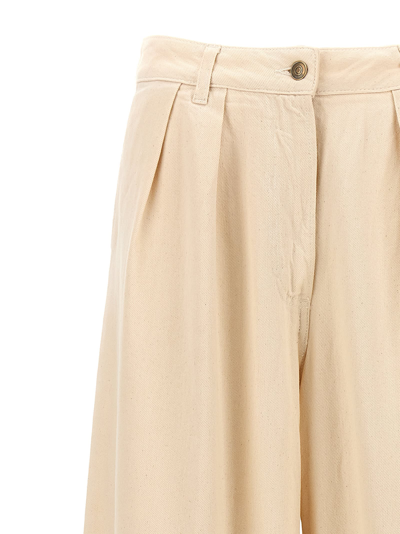 Alanui Rick Owens Rick Owens Hollywood Overshirt In Beige
