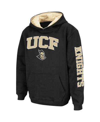 Shop Colosseum Youth Boys  Black Ucf Knights 2-hit Team Pullover Hoodie