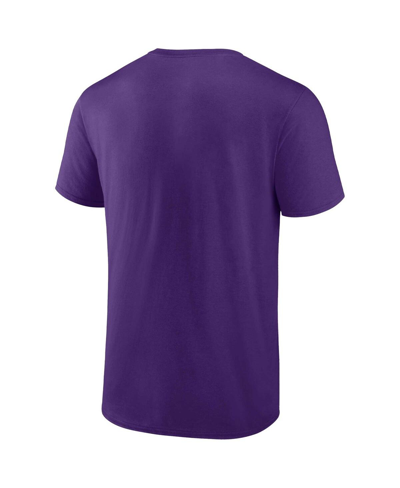 Shop Profile Men's  Purple Lsu Tigers Big And Tall Team T-shirt