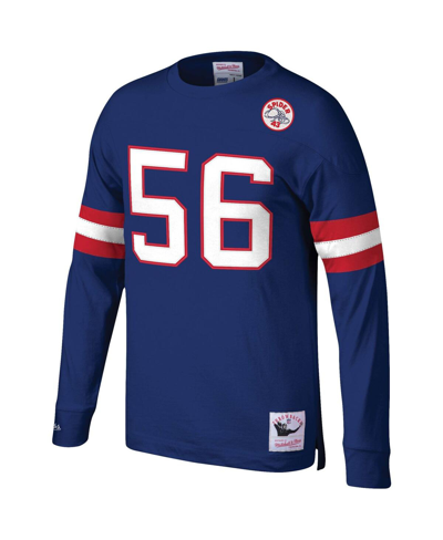 Mitchell & Ness Lawrence Taylor Royal New York Giants Big & Tall Cut & Sew Player Name & Number Long In Royal