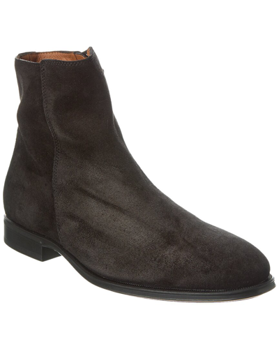 Shop Aquatalia Daniel Weatherproof Suede Bootie In Black