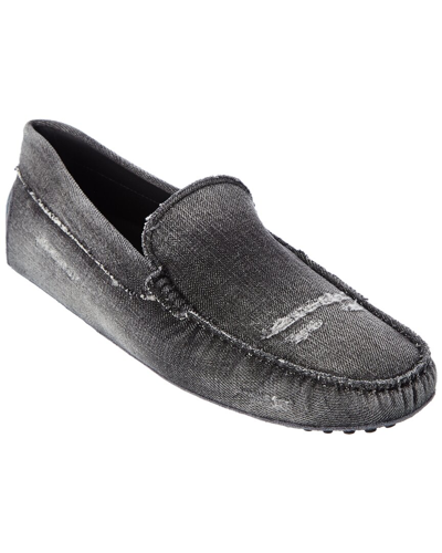 Shop Tod's Gommini Canvas Loafer