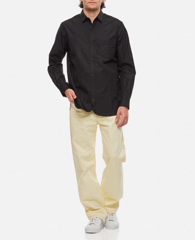 Shop Junya Watanabe Long Sleeve Shirt In Black