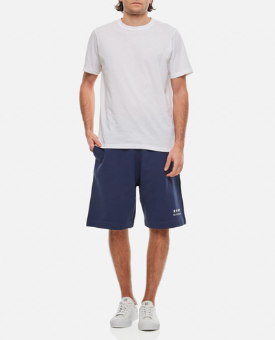 Shop Givenchy Cotton Short In Blue