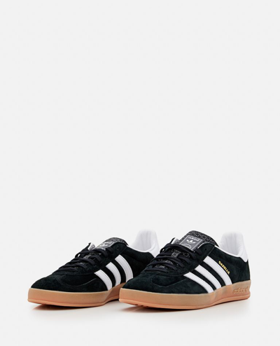 Shop Adidas Originals Gazelle Indoor Sneakers In Black