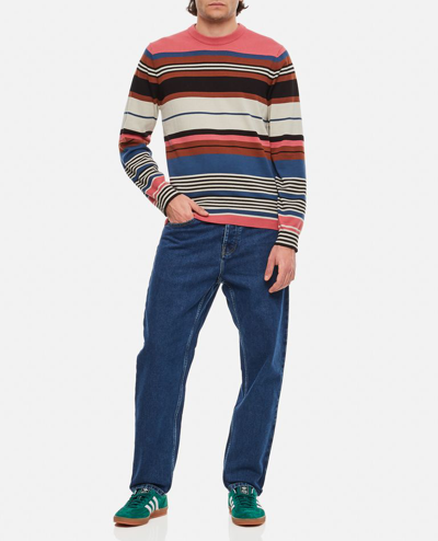 Shop Ps By Paul Smith Sweater Crewneck In Multicolor