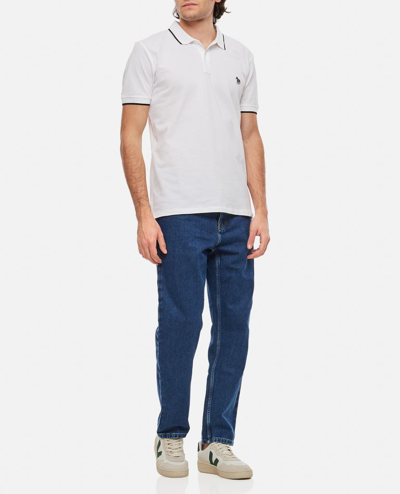Shop Ps By Paul Smith Zebra Polo In White