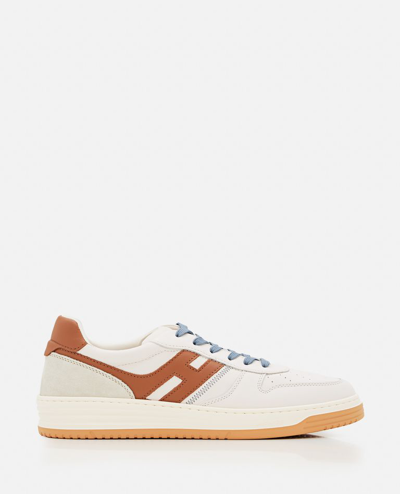 Shop Hogan H630 Laced Sneakers In White