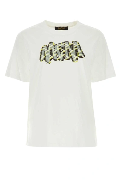 Shop Mcm T-shirt In White