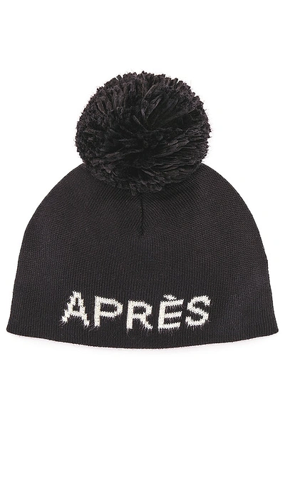 Shop Alp N Rock Apres Beanie In 黑色