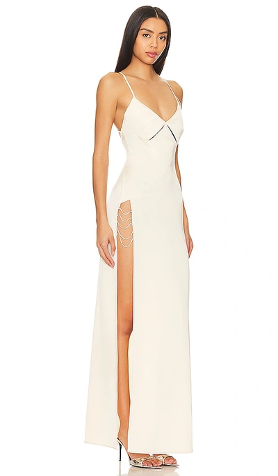 Shop Nbd Valeria Gown In Ivory