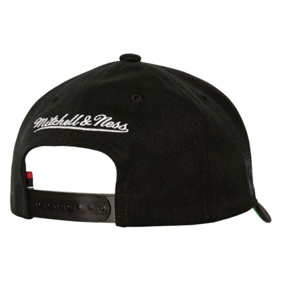 Shop Mitchell & Ness Black La Clippers Suga X Nba By  Capsule Collection Glitch Stretch Snapback Hat