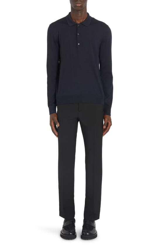 Valentino Garavani Grisaille wool trousers - Black