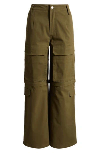 Shop By.dyln Kennedy 2.0 Cargo Pants In Khaki