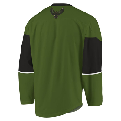 Shop Adpro Sports Green/black Rochester Knighthawks Replica Jersey