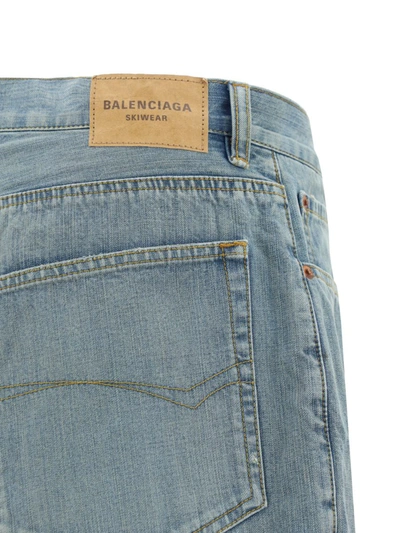 Shop Balenciaga Jeans In Blonde Ring