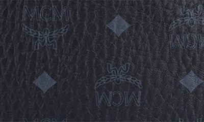 Mcm Stark 32 Visetos Coated Canvas Backpack In Black