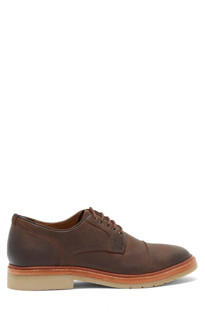 Shop Warfield & Grand Gwin Cap Toe Loafer In Brown