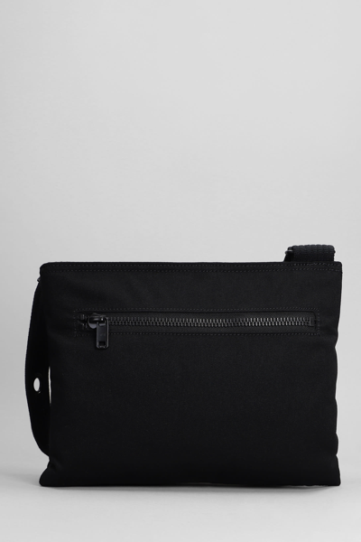 Shop Y-3 Shoulder Bag In Black Polyester