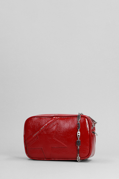 Shop Golden Goose Shoulder Bag In Red Patent Leather