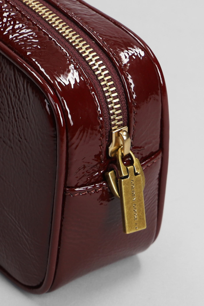 Shop Golden Goose Shoulder Bag In Bordeaux Patent Leather