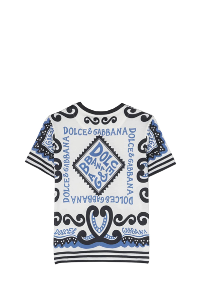 Shop Dolce & Gabbana T-shirt With Print In Multicolor