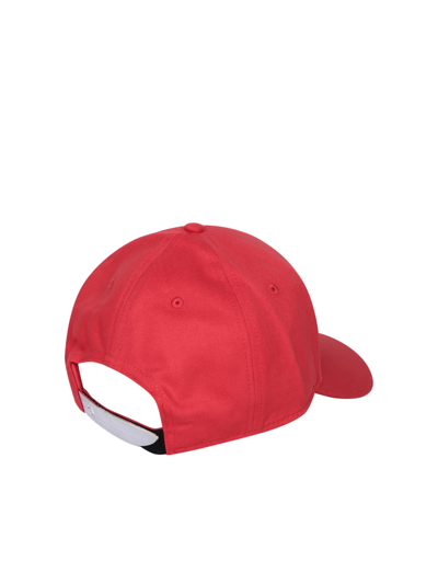 Shop Ferrari Rubberized Logo Red Hat
