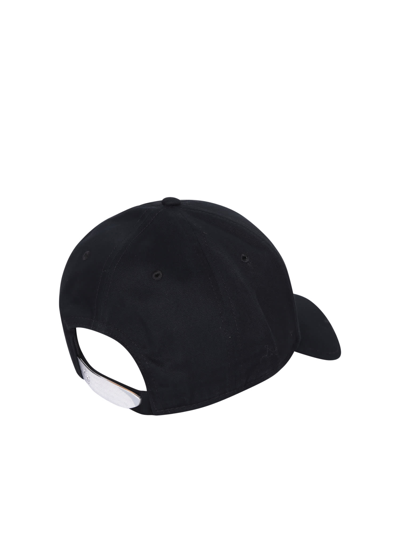 Shop Ferrari Rubberized Logo Black Hat